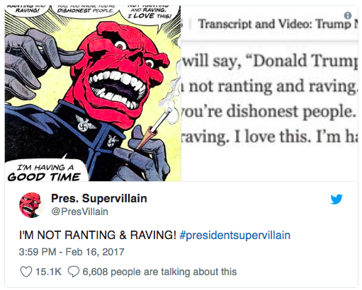 President Supervillain